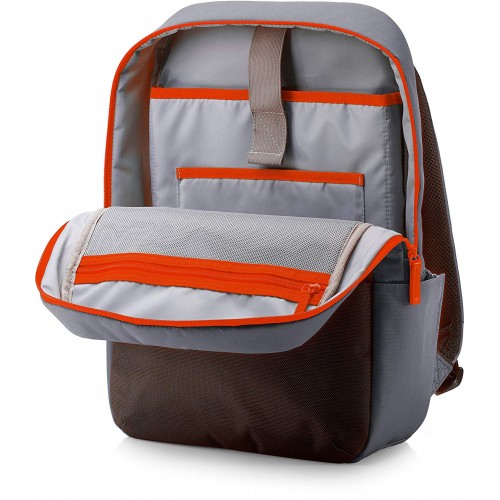 Hp 15.6 2025 duotone orange backpack